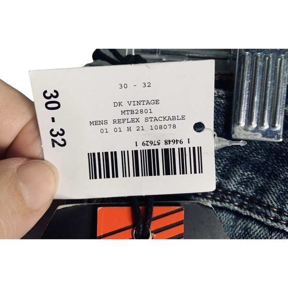 Hooey x Rock & Roll Denim Double Barrel Stackable Boot Leg Mens 30x32 NWT $88 - Picture 5 of 14